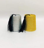 Set of Gold & Silver Moroccan Hat - Vanty