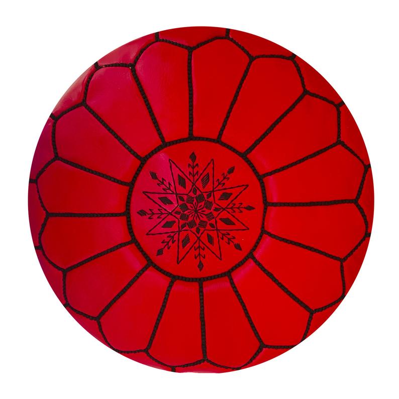 50% OFF, Moroccan pouf, ottoman pouf, Moroccan leather, leather pouf, Living room pouf, Ottoman pouf, footstool pouf gift, wedding, vintage - Vanty