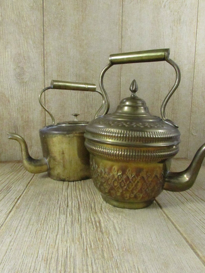 Vintage Moroccan Brass Teapot - Vanty
